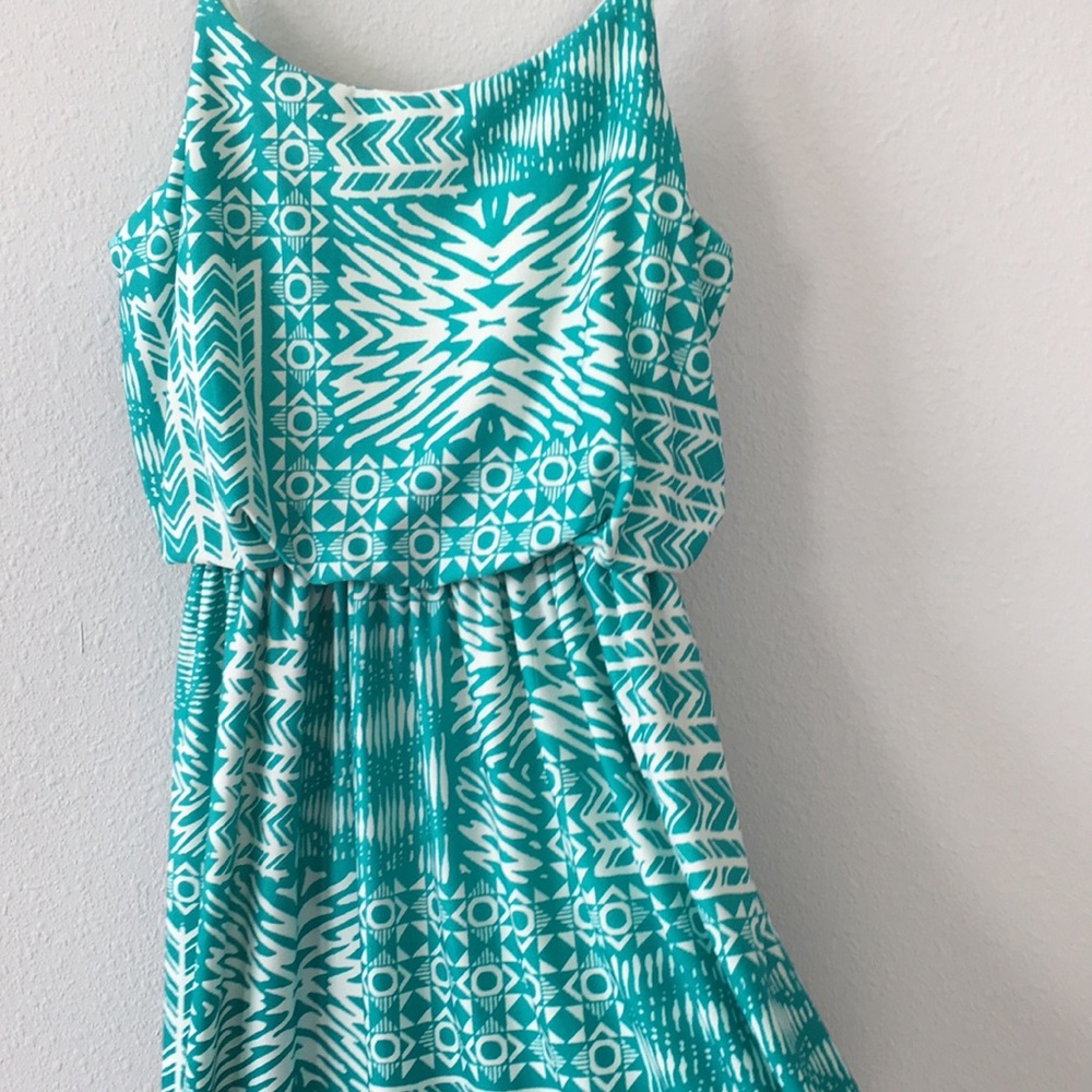 Ankle length ladies summer dress
